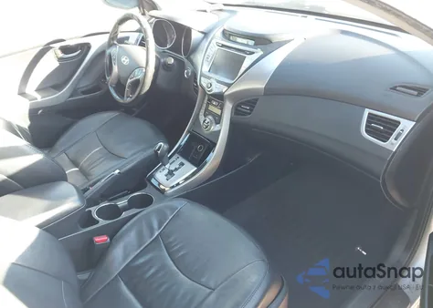 2013 Hyundai Elantra Limited z USA, uszkodzony, nr VIN 5NPDH4AEXDH395292